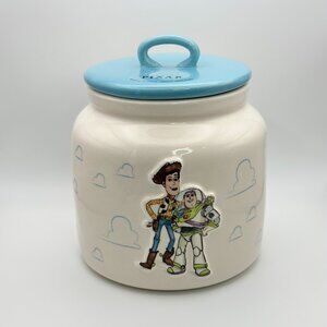 You've got a friend in me Toy Story cookie jar by Rae Dunn | Woody and Buzz jar